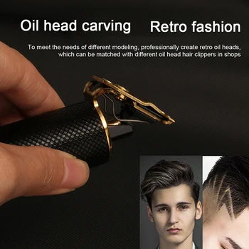 

Newest Kemei 1971 Electric T-Outliner Skeleton Heavy Hitter Cordless Trimmer