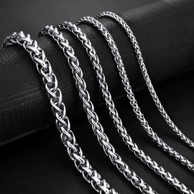 Stainless Steel Chain Necklace For Men 