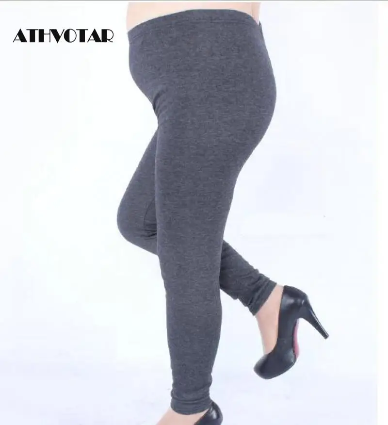 ATHVOTAR женские XL-5XL размера плюс леггинсы толстые эластичные хлопковые плотные мягкие женские леггинсы толстые мм леггинсы на осень
