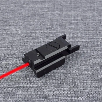 

Mini Red Dot Laser Sight Tactical Hunting Optics Sight For Glock 17 19 22 23 31 32 Airsoft Pistol Gun Sight Scope 20mm Rail