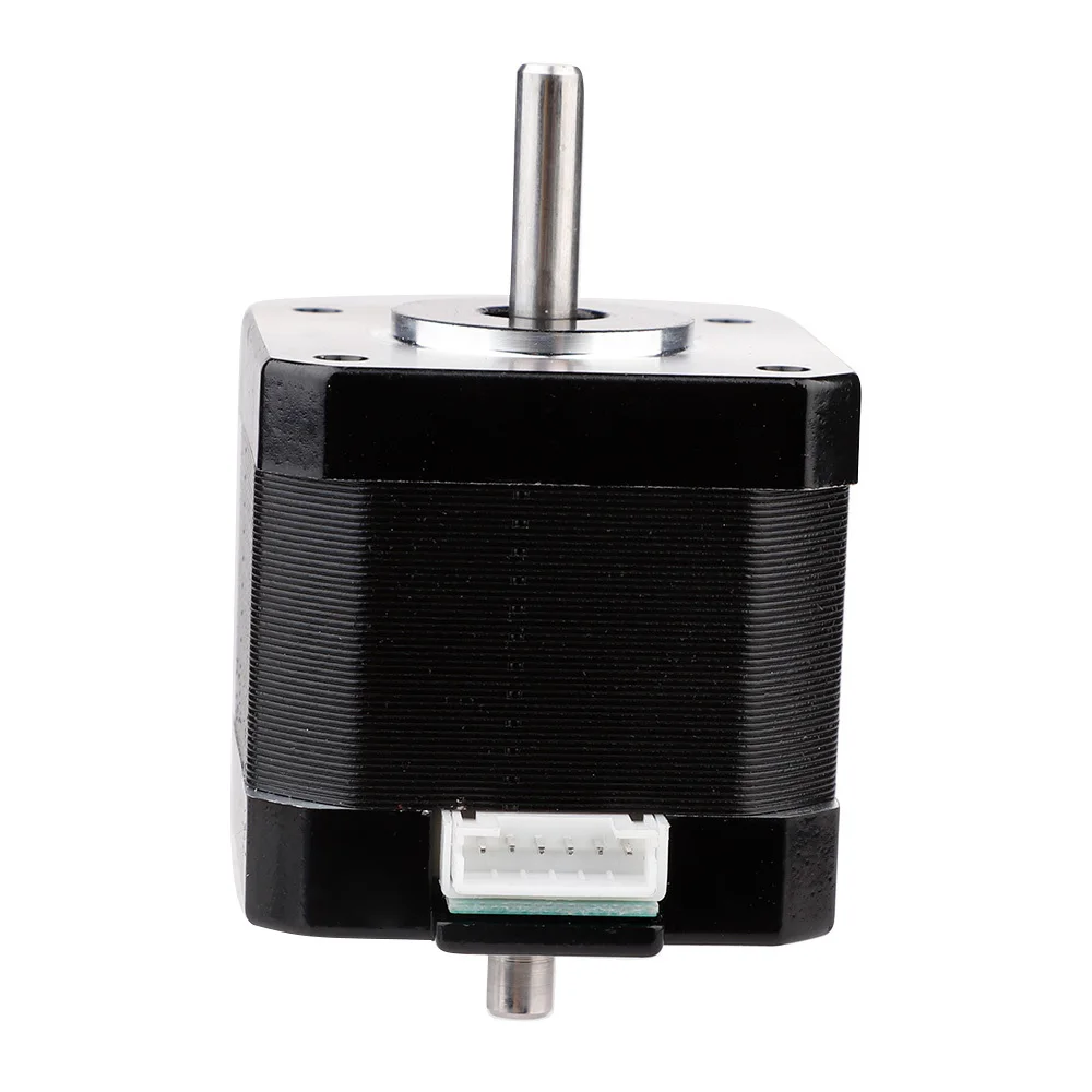 17HS4401S-D150S Double Shaft 48mm Nema 17 Stepper Motor 42 Motor 42BYGH 1.6A 45N.cm 4-lead With 30cm Wire for 3D Printer