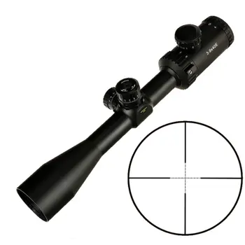 

ZOS 3-9X40 E Hunting Optical Sights Mil Dot Wire Reticle Red Green Illuminated RifleScope Rifle Scope with Turrets Lock Reset