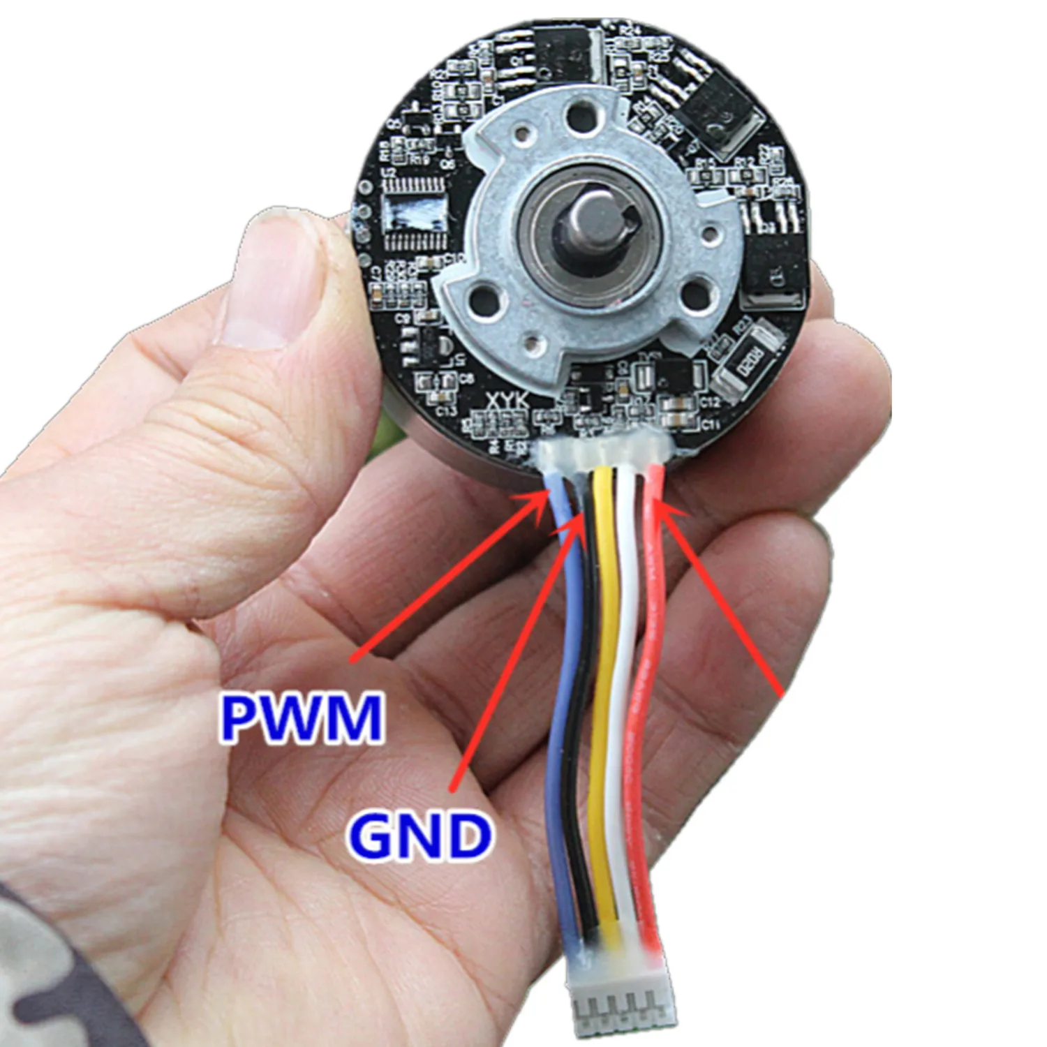 High power brushless motor with drive DC12-24V 3200-6400 rpm