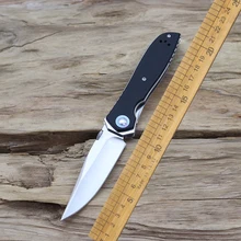 Couteau pliant à billes OEM 0640, lame G10, manche en plein air, camping, chasse, outil EDC