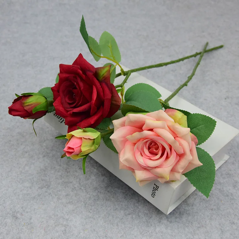 Mocoosy 12 PCS Fleurs de Roses Artificielles Bourgogne, Roses en Soie Avec Ttige, Faux Roses Rouge Bouquet de Rose Artificielles, Faux Fleurs Réalistes Décoration pour Mariage,Table,Maison,Fête,Cadeau Mocoosy 12 PCS Fleurs de Roses Artificielles Bourgogne, Roses en Soie Avec Ttige, Faux Roses Rouge Bouquet de Rose Artificielles, Faux Fleurs Réalistes Décoration pour Mariage,Table,Maison,Fête,Cadeau