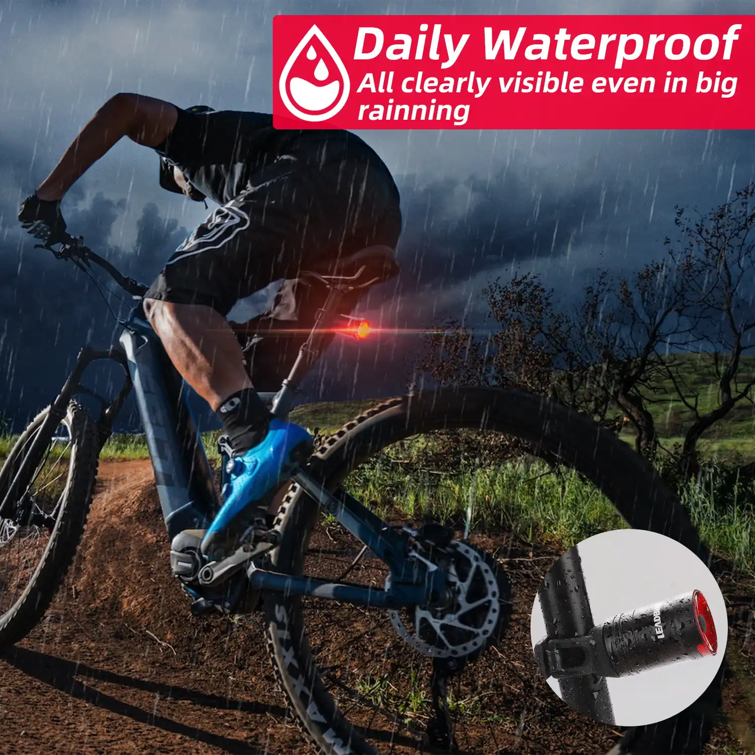 brake sensing bike light