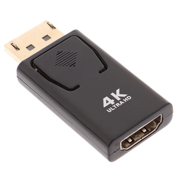 

DP To HDMI Max 4K 60Hz Displayport Adapter Female To Male Cable Converter DisplayPort To HDMI Adapter For PC TV Projector