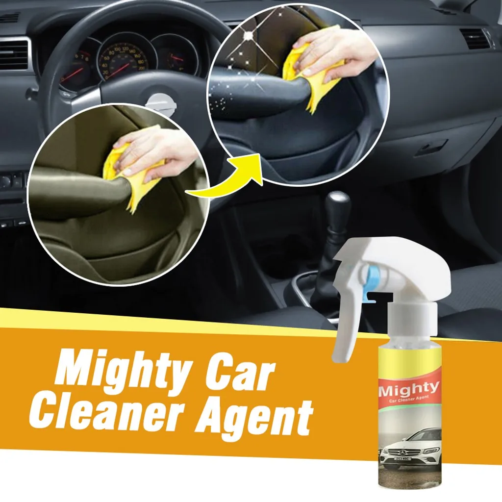 100 мл средство для покрытия автомобильных стекол Mighty glass Cleaner Анти-туман агент Спрей очиститель окон автомобиля очистка ветрового стекла