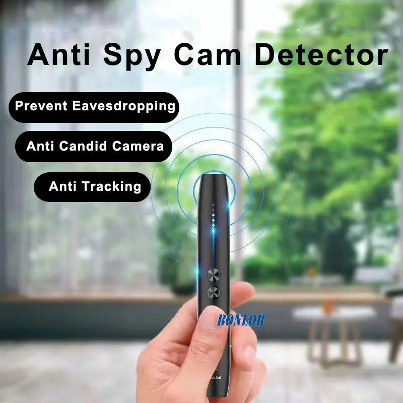  Anti Spy Camera Detector Pen Wireless RF Signal Eavesdropping Pinhole Hidden Cam Audio Bug GSM GPS 