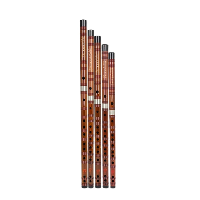 Bamboo Flute Professional Woodwind Flutes Musical instruments C D E F G Key Chinese dizi Transversal Flauta