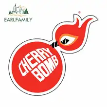 EARLFAMILY 13cm x 11.1cm Funny Car Stickers JDM Vinyl Car Wrap Bumper Trunk Truck Graphics RV VAN 3D Fine Decal