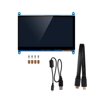 

7 Inch Full View LCD IPS Press Screen 1024X600 HD HDMI Display Monitor for Raspberry Pi