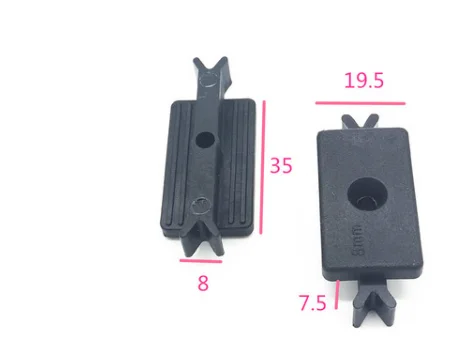 Clip Da Pavimento In Composito Da 100 Pezzi Fissaggi Nascosti Clip Da Pavimento Per Esterni In Plastica T Wpc Decking