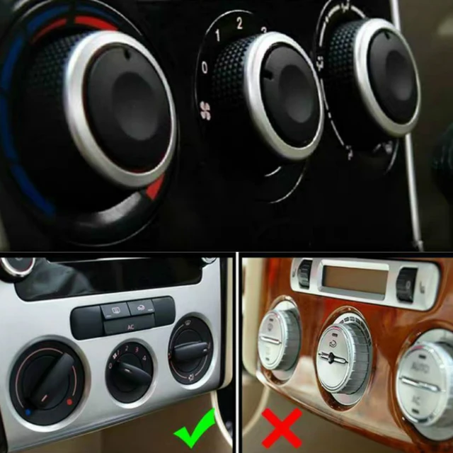 fryser Ugle bejdsemiddel AC Heater Climate Control Knob Panel Switch Knobs Buttons For VW Golf 4 Mk4  Passat B5