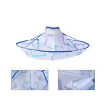 Детская круглая накидка для стрижки волос, накидка-зонтик, Складная Водонепроницаемая ткань, парикмахерский фартук, инструмент для дома