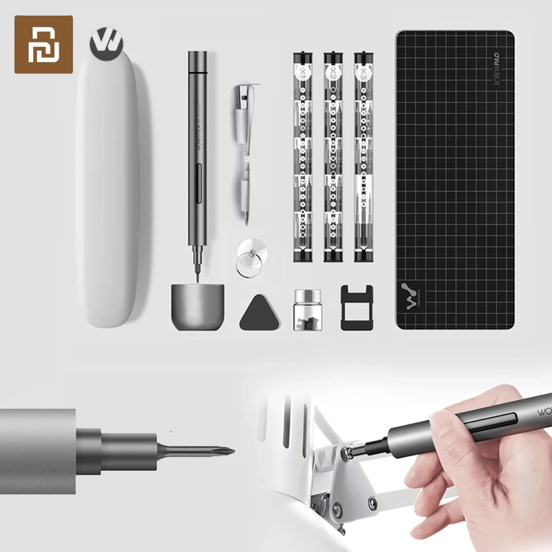 Xiaomi Wowstick 1F Мини электрическая отвертка аккумуляторный Аккумуляторный