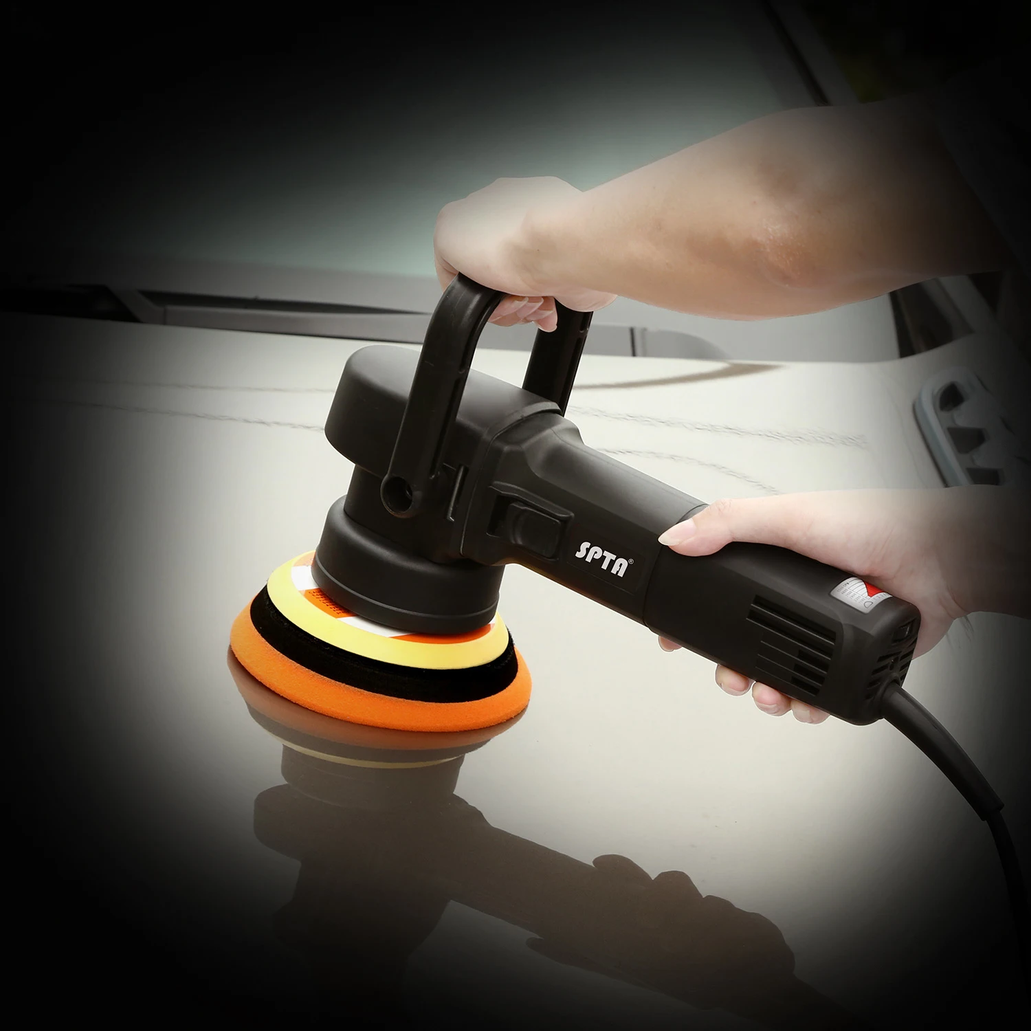 SPTA 5inch 780W Dual Action Polisher 8mm Random Orbit Professional
