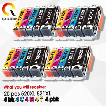 

compatible PGI-520 PGI 520BK 521 ink cartridge For canon PIXMA MP540 MP550 MP560 MP620 MP630 MP640 iP3600 ip4600 ip4700 printer