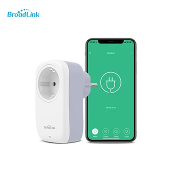 

BroadLink SP4L EU Wifi Socket Night Light Smart Home Products Voice control by Alexa and Google Home