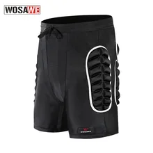 WOSAWE Protective Gear Motorcycle Hip Padded Protection Shorts Skiing Skateboard Snowboard Protector Skating Butt Protection 2018 children snowboard ski hip pad protection eva cycling skiing skateboarding sports shorts boys girls skating roller shorts