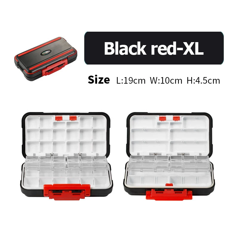 Linnhue Multifunction Fishing Box Waterproof Abs Portable Fishing Tackle Accessories Hooks Minnows Tool Spinner Lure Bait Boxes