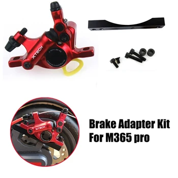 

Electric Scooter Hydraulic Brake Adapter Kit Aluminum Piston Parts for Xiaomi M365 Pro Black & Red