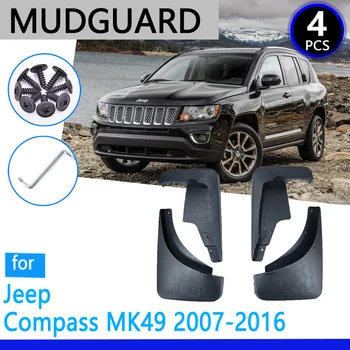 

Mudguards fit for Jeep Compass 2007~2016 MK49 2011 2012 2013 2014 2015 Car Accessories Mudflap Fender Auto Replacement Parts