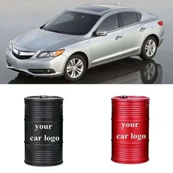 

Car Ashtray Logo badges Emblem For Acura ILX MDX NSX RDX RLX TLX Stainless steel custom-made COOL