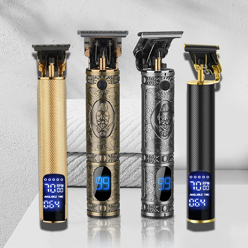 Новинка 2021 USB аккумуляторная машинка для стрижки волос электрический триммер