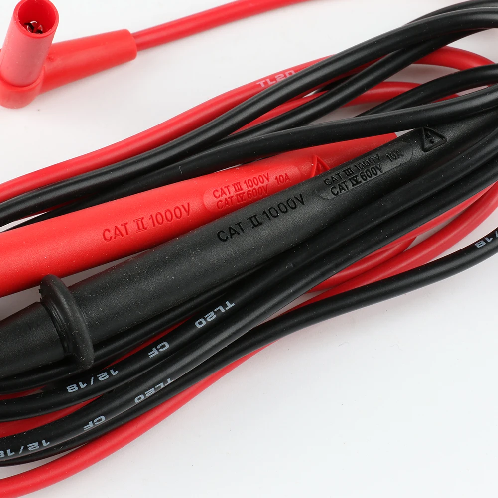 FLUKE 17B+ AC/DC напряжение, ток, емкость, Ом Авто/ручной Диапазон Цифровой мультиметр с измерением температуры