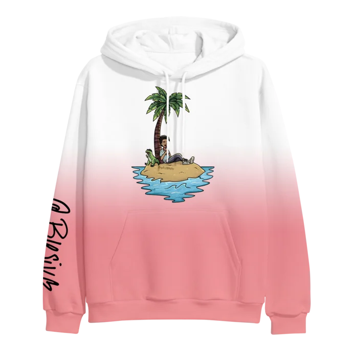 blesiv merch white hoodie