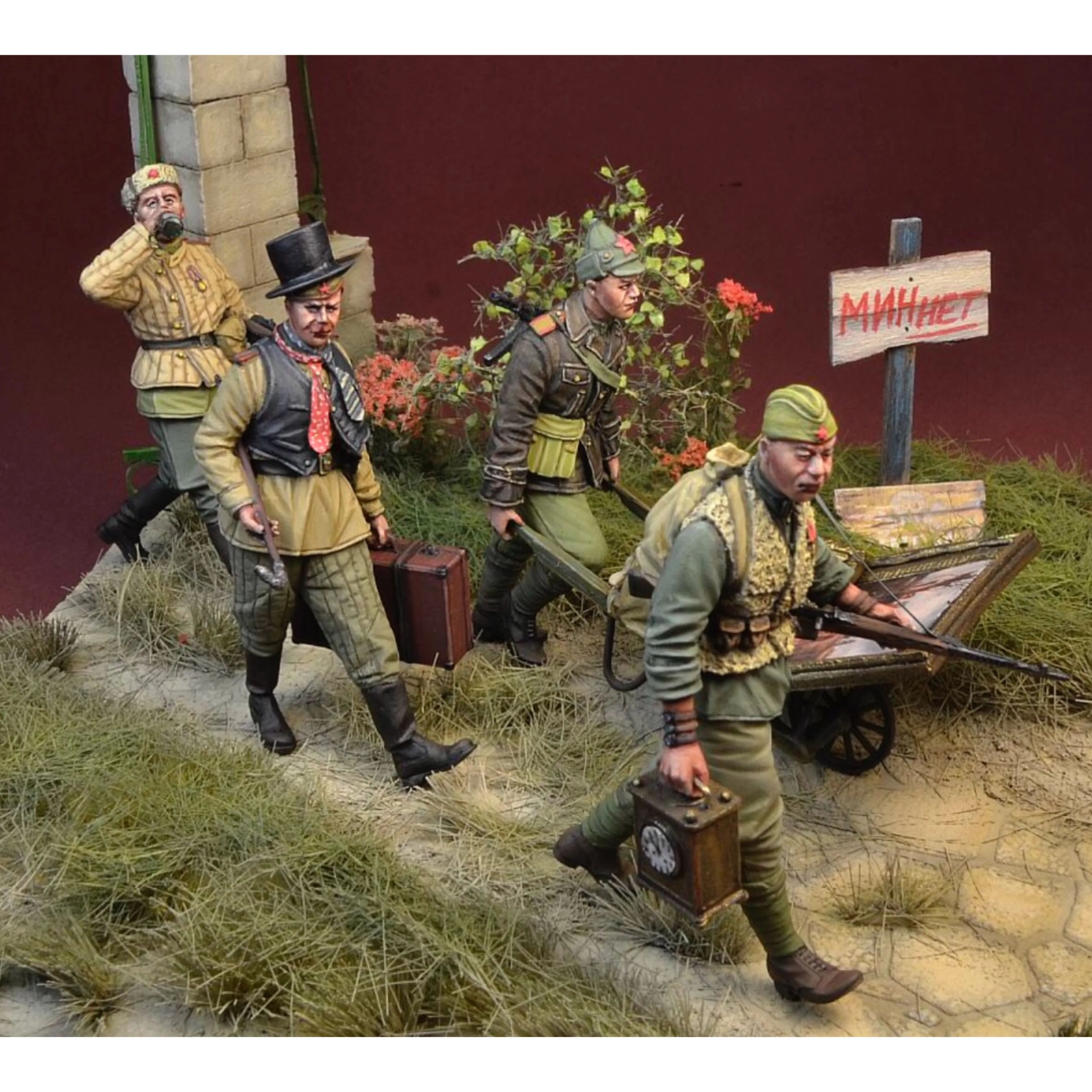 

Фигурка GK, модель из смолы 1/35, в разобранном и неокрашенном виде