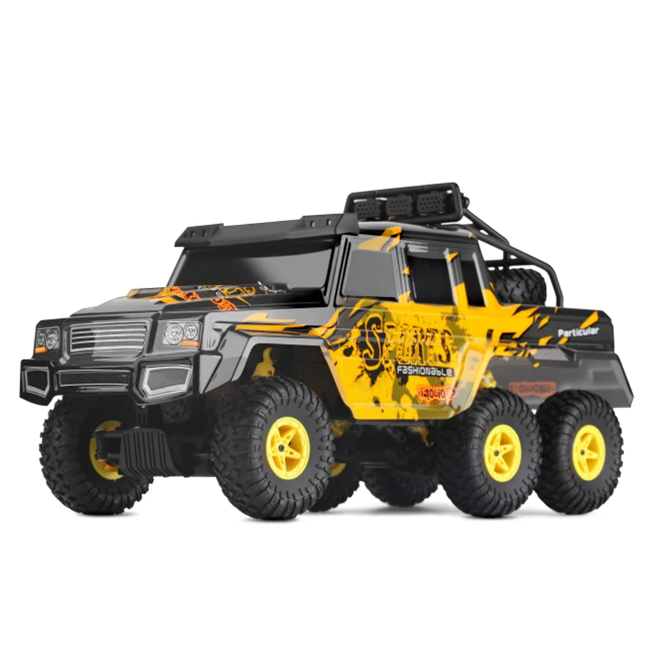 Wltoys 18629 RC автомобиль 1:18 2,4G 4CH шестиколесный привод 15 км/ч RTR RC Гусеничный с светодиодный подсветкой внедорожный альпинистский автомобиль модель подарки