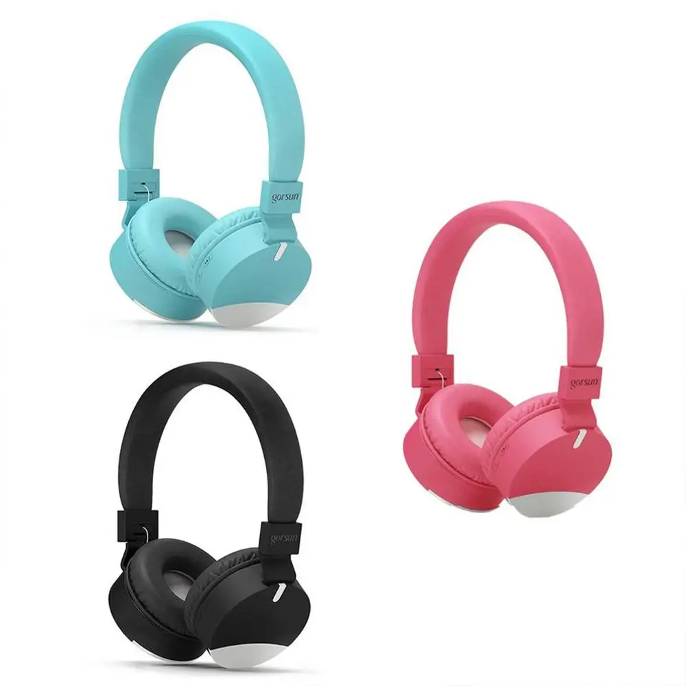 Kids Headphones Wireless Headphones Bluetooth 5 0 headset wearing a folding phone Foldable Stereo Headphone Gaming Earphones