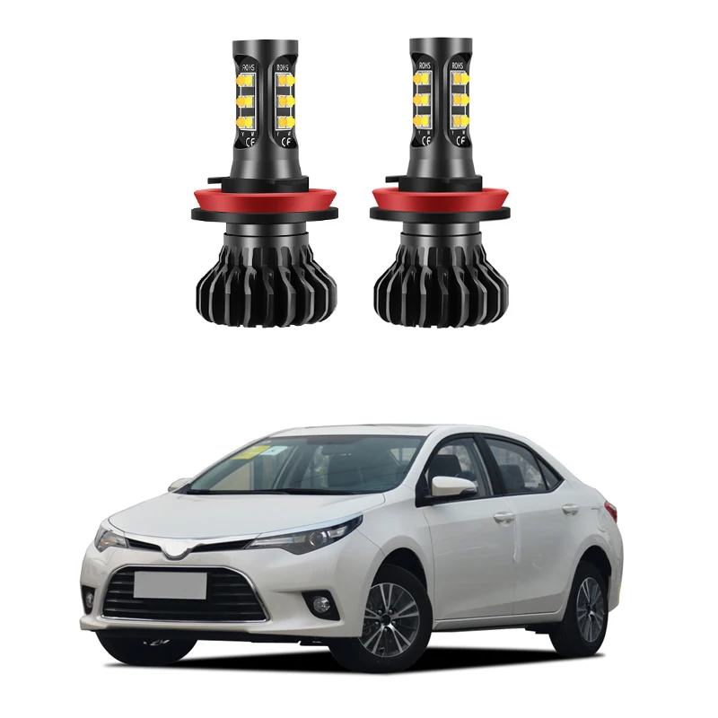 H8 H9 H11 LED Fog Light Bulb Lamp Head Driving Lamp For Toyota Prius 2014-2012 