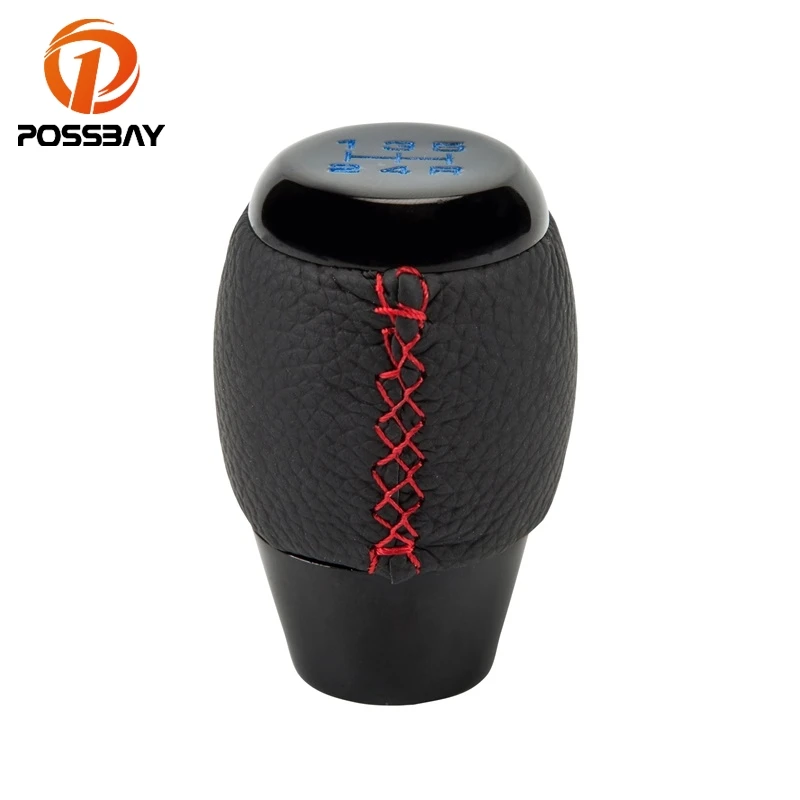 Posbay 5 скоростей автомобильный Стайлинг рукоятка для рычага переключения передач Ручка ручной рычаг переключения передач Универсальный для Opel/Vauxhall/Insignia