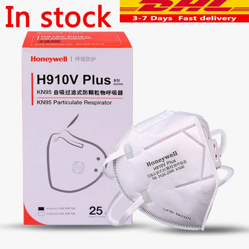 

Honeywell 910V FFP2 100pcs FreeDHL Safety Protective N95 Dust Mask Anti-PM 2.5 Sanitary Working Respirator With Filter Structure
