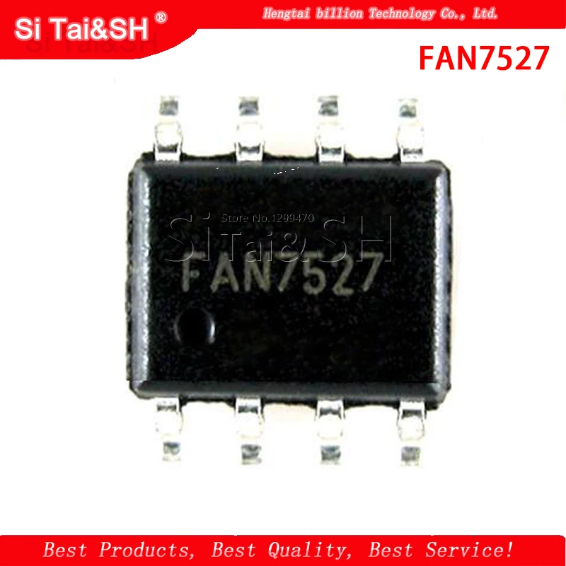 10 шт./лот FAN7527 FAN7527B SOP-8 новый компьютерный чип power IC | Электронные компоненты и