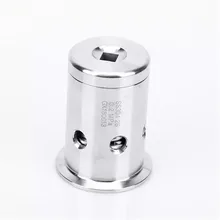 Клапан сброса давления SS304 1,"(OD 50,5 мм)/2"(OD 64 мм) из нержавеющей стали трехзажимной вакуумный клапан выпуска воздуха