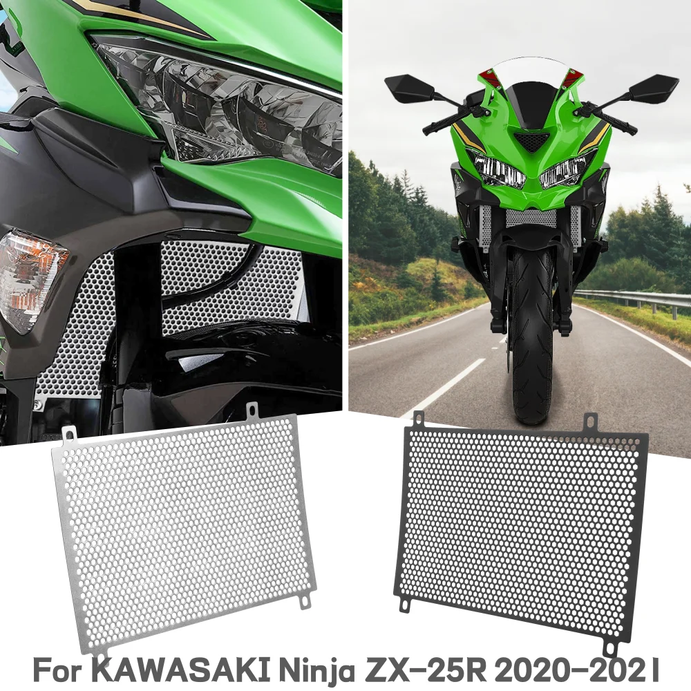 

ZX25R ZX-4R ZX-4RR Radiator Guard Cover Grille Grill Protection For KAWASAKI ZX 25R 4R ZX-25R 2020 2021 Motorcycle Accessories