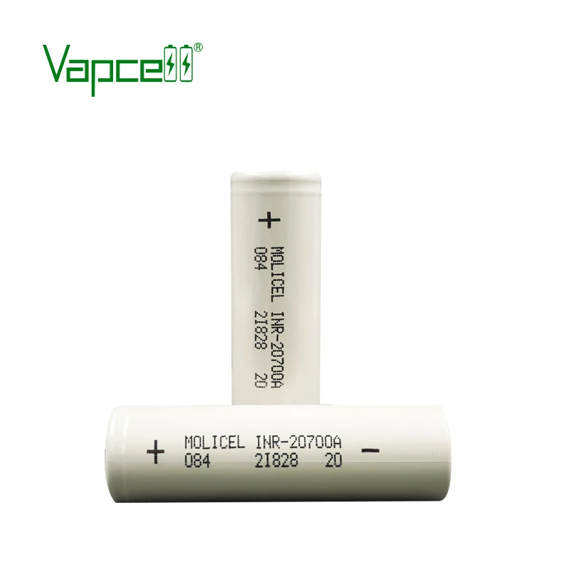 Vapcell 20700 высокомощная литий-ионная аккумуляторная батарея 3,7 V INR20700A 3000mah 30A