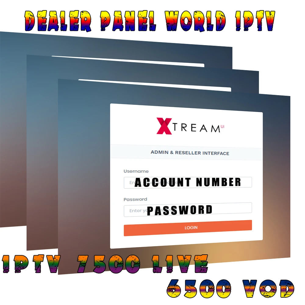 

Dealer Panel world iptv