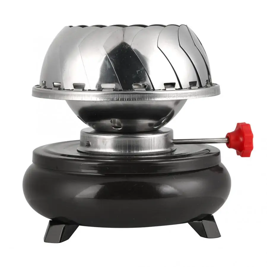 Складная Походная плита портативная ветрозащитная спиртовая из нержавеющей