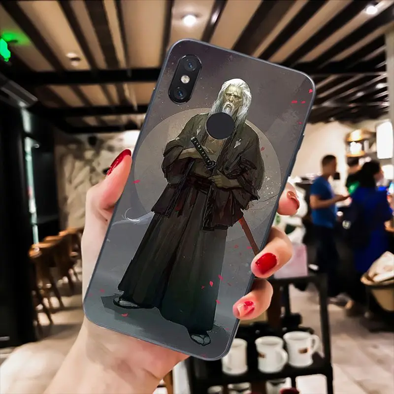 Japanese samurai oni mask