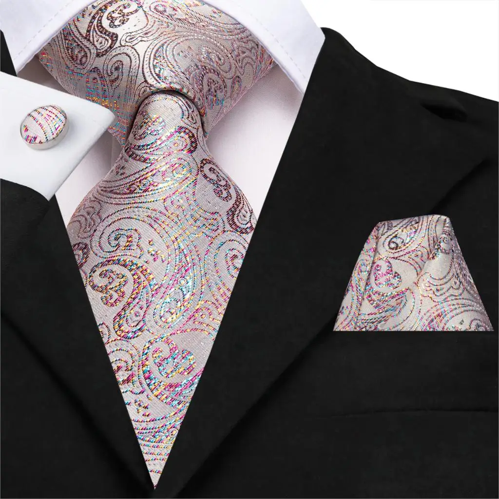 Hi-Tie Новые Классические шелковые мужские галстуки на шею темно-синие галстуки с цветочным принтом для мужчин деловые роскошные свадебные галстуки Gravatas - Цвет: SN-3294