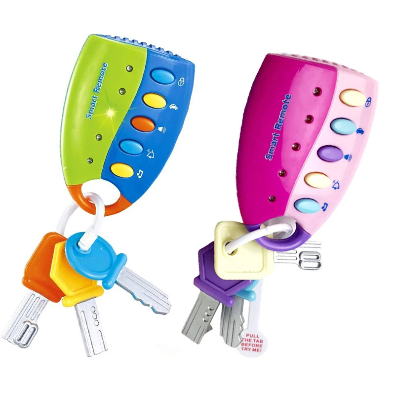 

Baby New Toys 6 12 Months Musical Smart Remote Key Toys For Baby and Toddler Sound and Lights Kids Toys For Fun and Educational