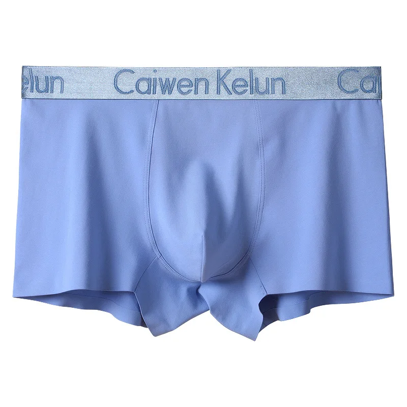 4 Pcs Men's Underwear Pure Cotton Boxer Antibacterial Breathable Trendy Personality Super Loose Loose Boxer Shorts Head Bottom