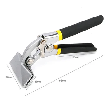 

75mm/150mm Metal Bending Plier Equipment Workshop Crimping Alloy steel