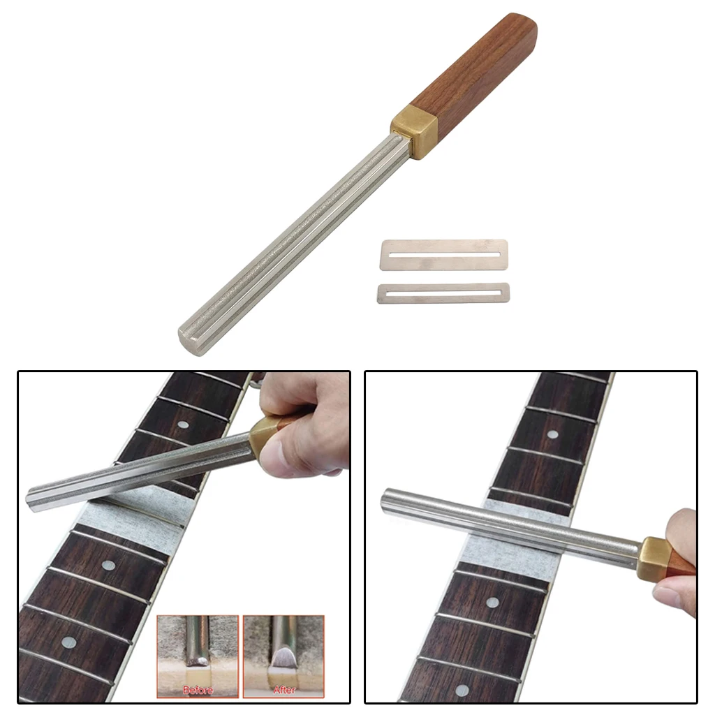 Acessório de Ferramenta de Reparo para Traste de Guitarra Ferramenta de Corte e Revestimento de Diamante Retangular - Image 6