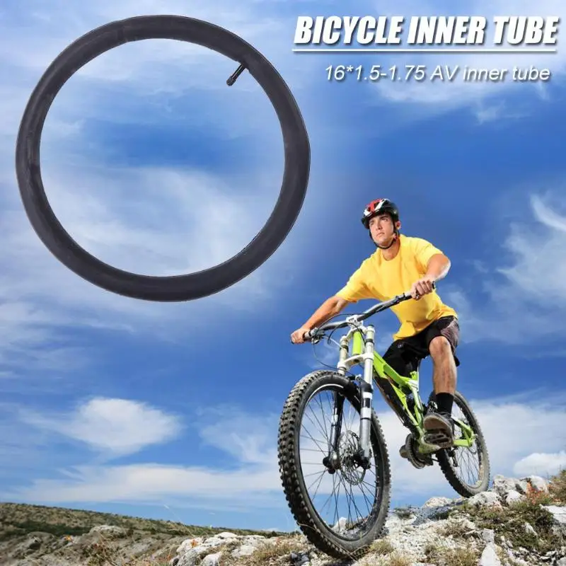 16x1,5/1,75 AV MTB велосипедная внутренняя шина колеса велосипеда шины надувная внутренняя труба